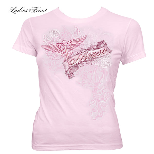 Pink Nurse's Graphic Tee