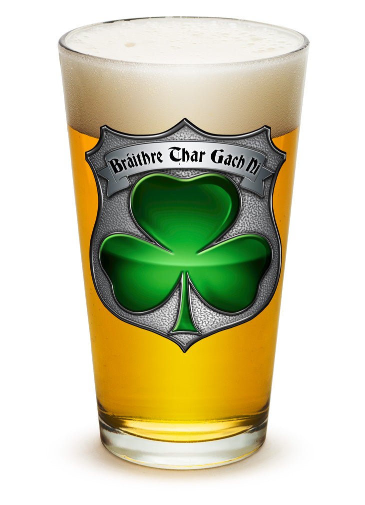 Police "Brothers Above All Else" Pint Glass