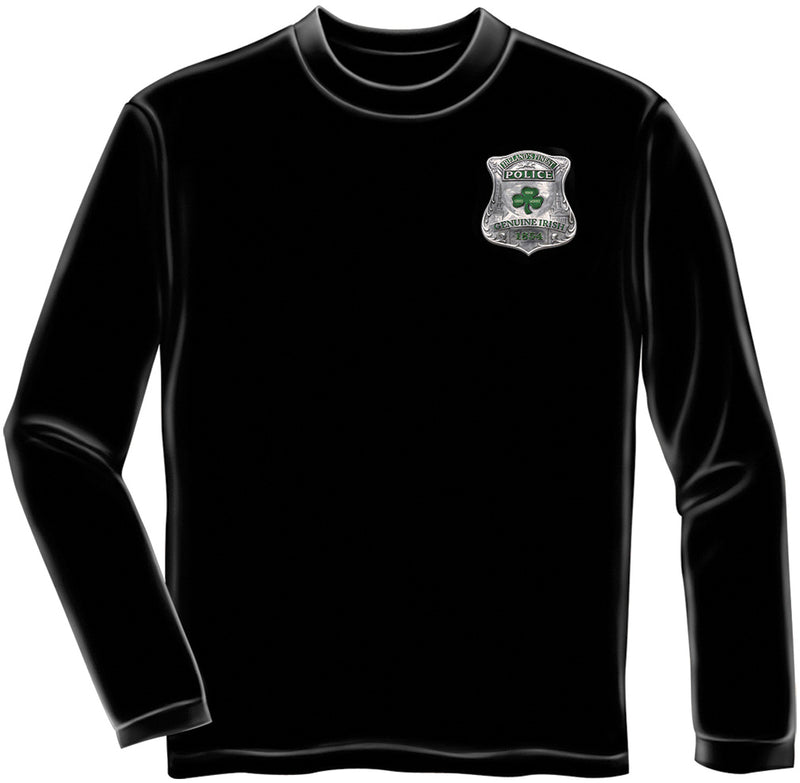 Police Ireland's Finest Long Sleeve Tee Shirt