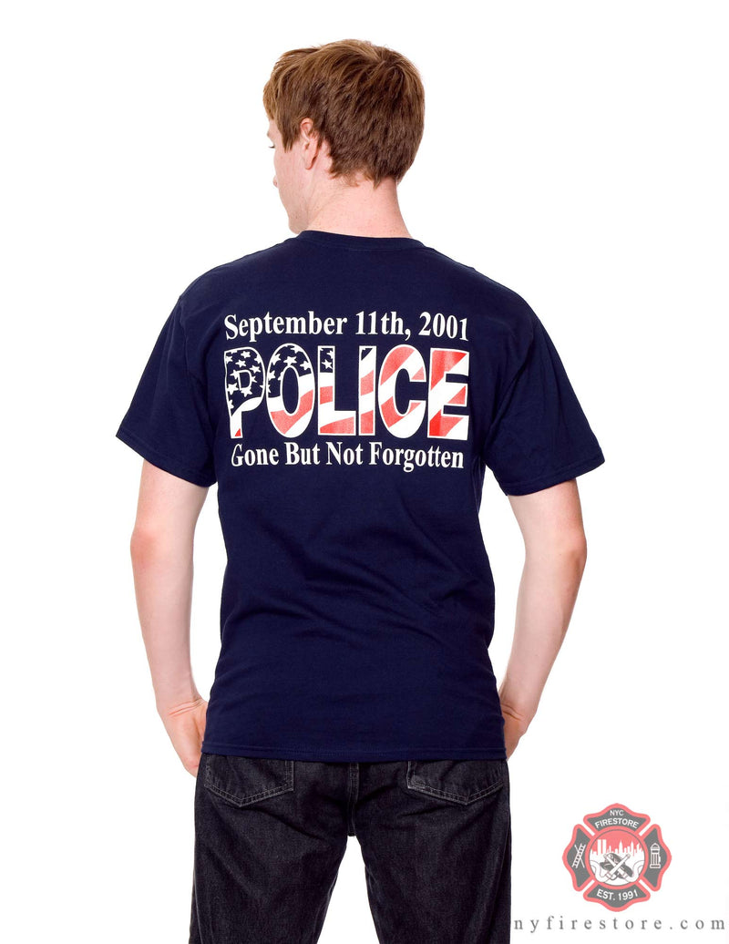 Police WTC 911 Memorial T-Shirt
