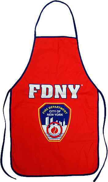FDNY Red Apron