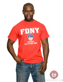 FDNY Athletic Tee Shirt Red 