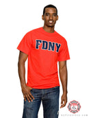 FDNY "Keep Back 200 Feet" Tee Shirt Red