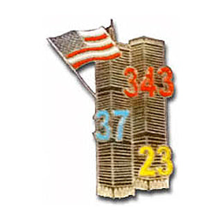 Twin Towers Pin