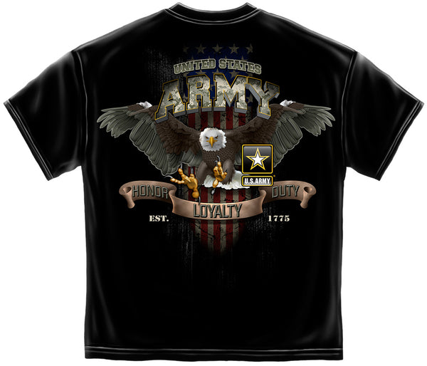 U.S. Army "Honor Loyalty Duty" Tee