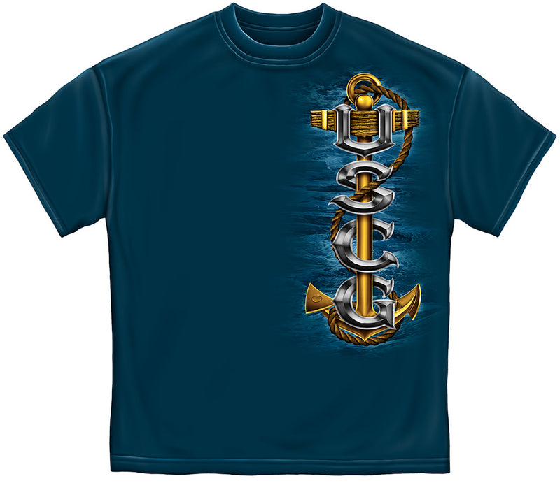 U.S. Coast Guard Anchor & Logo Tee