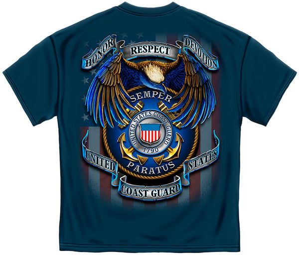 U.S. Coast Guard Logo & Eagle Tee