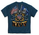 U.S. Navy Crossed Flags Tee Shirt
