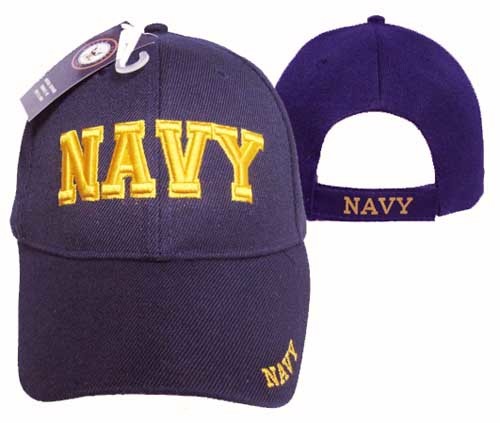 U.S. Navy Gold Letter Ballcap
