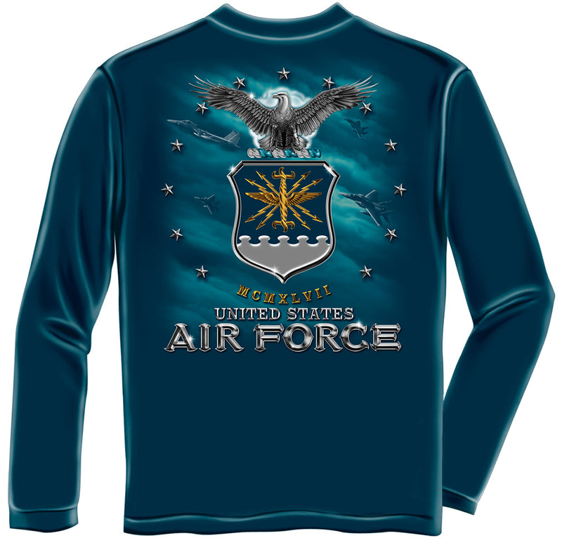 United States Air Force Missile Long Sleeve Tee