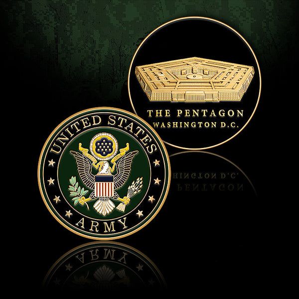 United States Army First Salute Challenge Coin – Coins For Anything, Original Design