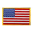 USA Flag Left Hand Patch