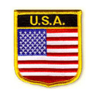 USA Flag Shield Patch