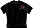 Volunteer Firefighter Burning Eagle Tee