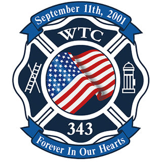 WTC Fire Memorial Decal